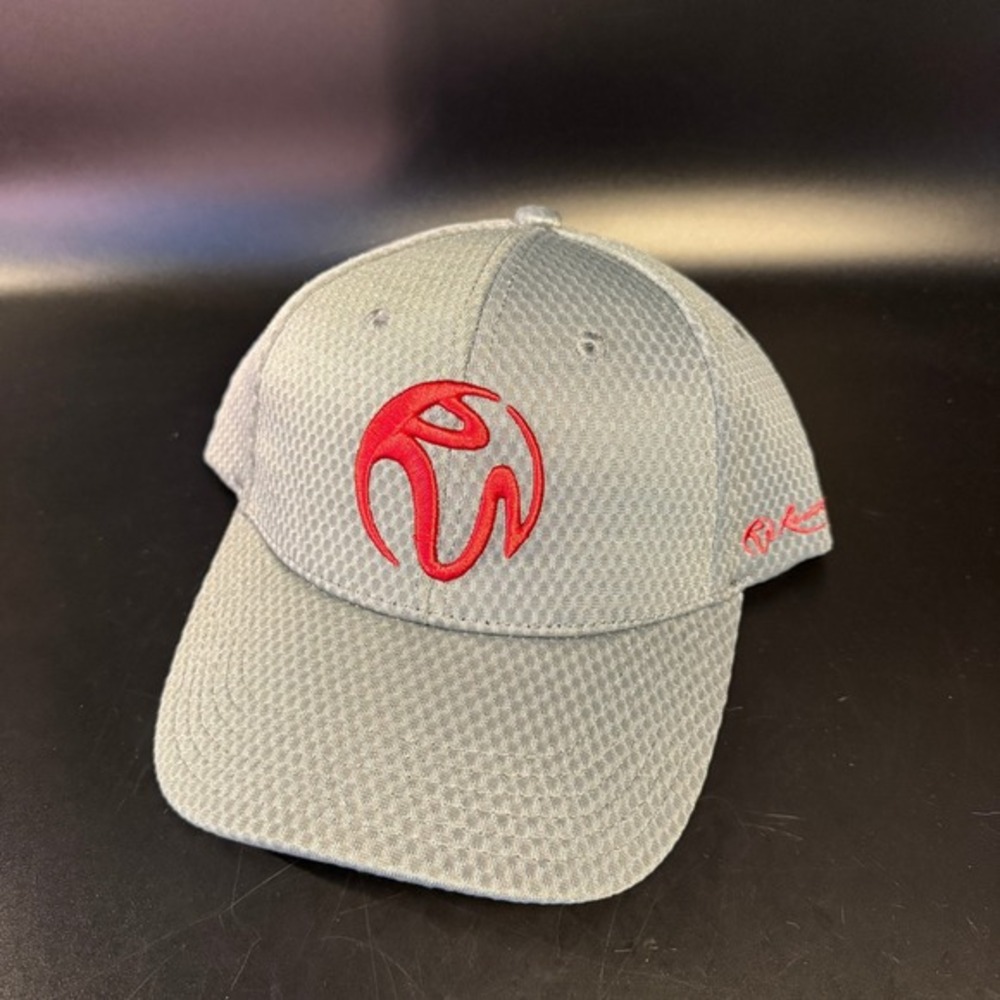 Rio Las Vegas Logo Performance Mesh Grey Polyester Baseball Cap‎ Mens OSFM
